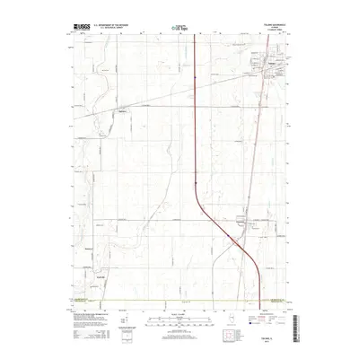 2015 Map of Tolono, 2015 Print