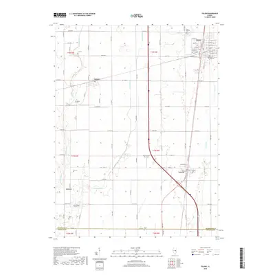 2018 Map of Tolono, 2018 Print