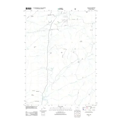 2012 Map of Toltec, 2012 Print