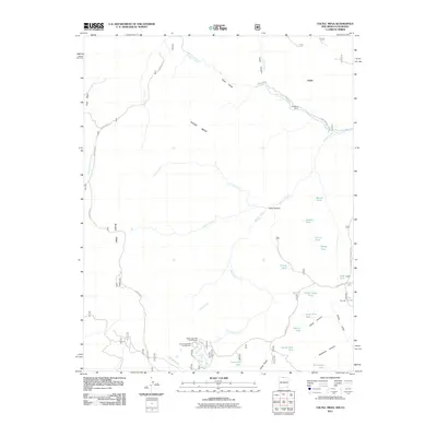 2011 Map of Toltec Mesa, 2011 Print