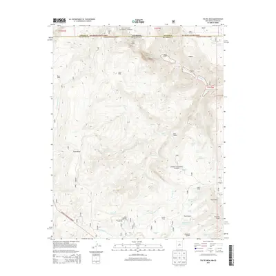 2013 Map of Toltec Mesa, 2013 Print