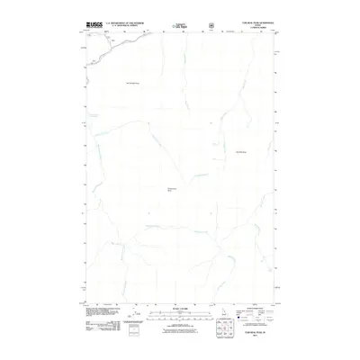 2011 Map of Tom Beal Peak, 2011 Print