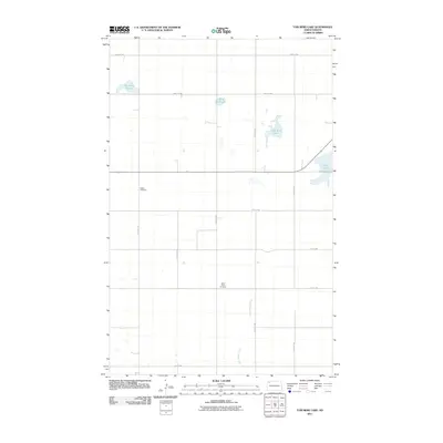 2011 Map of Tom Berg Lake, 2011 Print