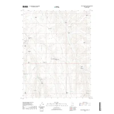 2020 Map of Tom Patterson Canyon, 2020 Print