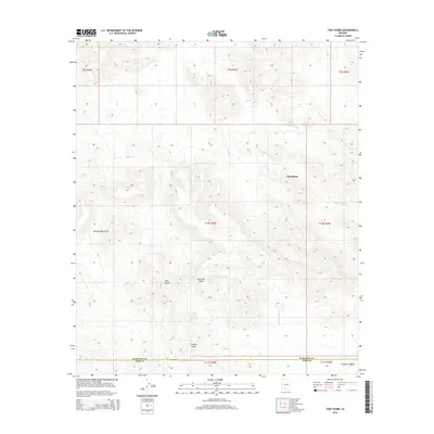 2014 Map of Tom Thumb, 2014 Print