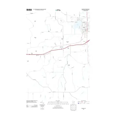 2013 Map of Tomah, 2013 Print