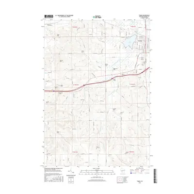 2016 Map of Tomah, 2016 Print