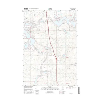 2015 Map of Tomahawk, 2015 Print