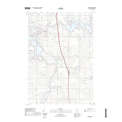 2018 Map of Tomahawk, 2018 Print