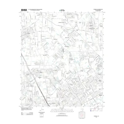 2013 Map of Tomball, 2013 Print