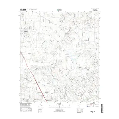 2016 Map of Tomball, 2016 Print