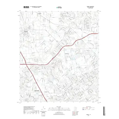 2019 Map of Tomball, 2019 Print