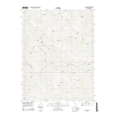 2015 Map of Tombs Creek, 2015 Print