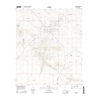 2014 Map of Tombstone, 2014 Print