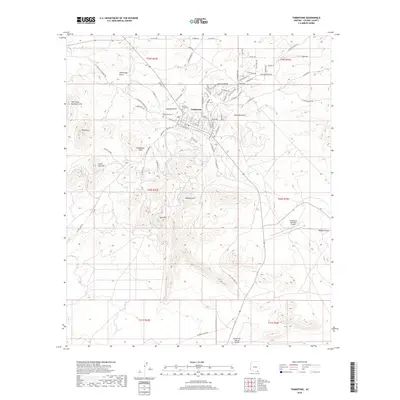 2018 Map of Tombstone, 2018 Print