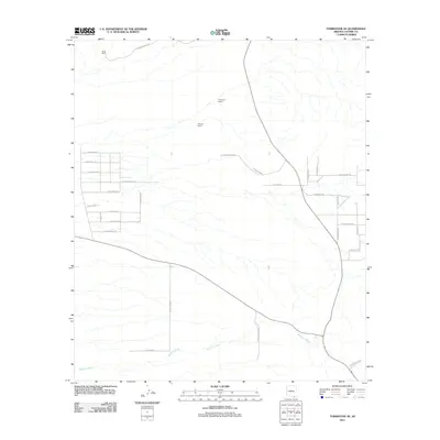 2011 Map of Tombstone SE, 2011 Print