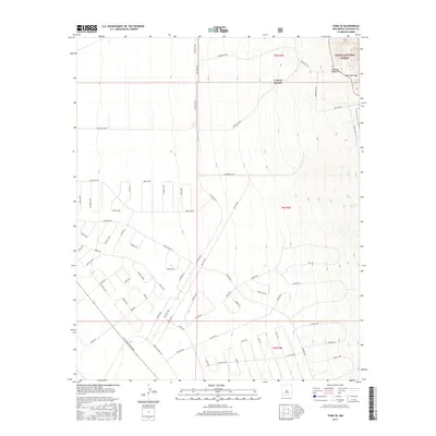 2017 Map of Tome SE, 2017 Print
