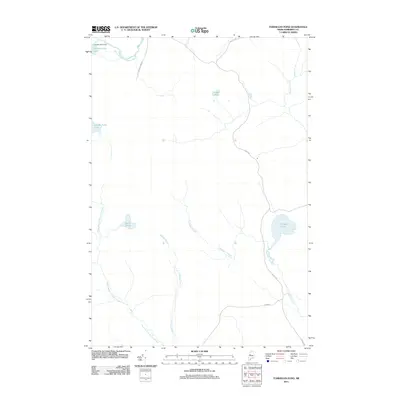 2011 Map of Tomhegan Pond, 2011 Print