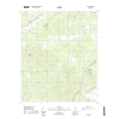 2018 Map of Tomnolen, 2018 Print