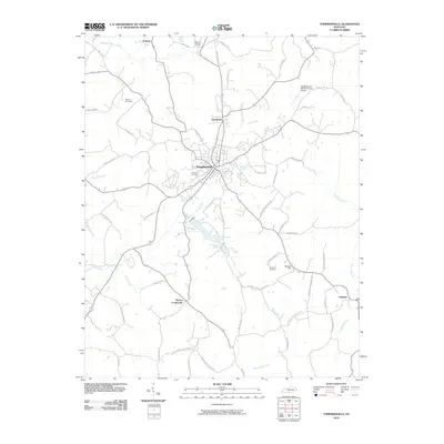 2010 Map of Tompkinsville, 2010 Print
