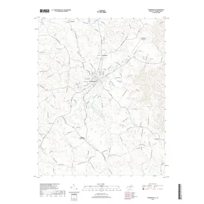 2019 Map of Tompkinsville, 2019 Print