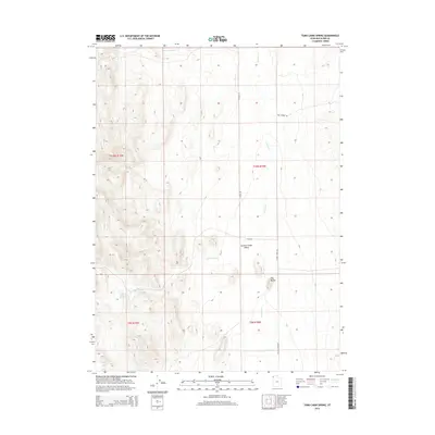 2014 Map of Toms Cabin Spring, 2014 Print