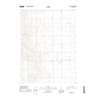 2020 Map of Toms Cabin Spring, 2020 Print