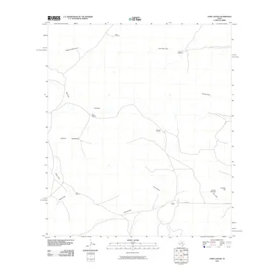 2010 Map of Toms Canyon, 2010 Print