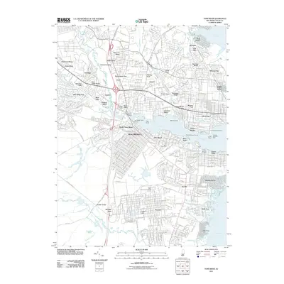 2011 Map of Toms River, 2011 Print