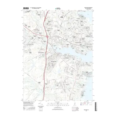 2016 Map of Toms River, 2016 Print
