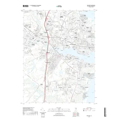 2019 Map of Toms River, 2019 Print