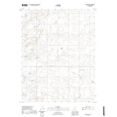 2020 Map of Tomsich Butte, 2020 Print