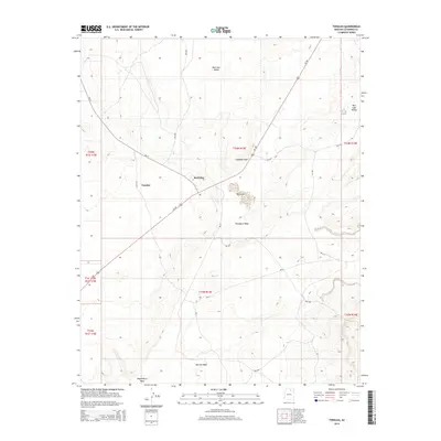 2014 Map of Tonalea, 2014 Print