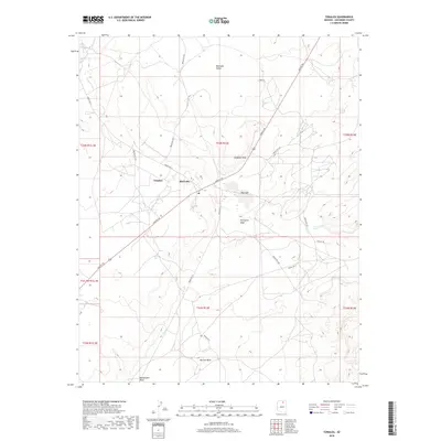 2018 Map of Tonalea, 2018 Print