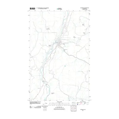 2011 Map of Tonasket, 2011 Print
