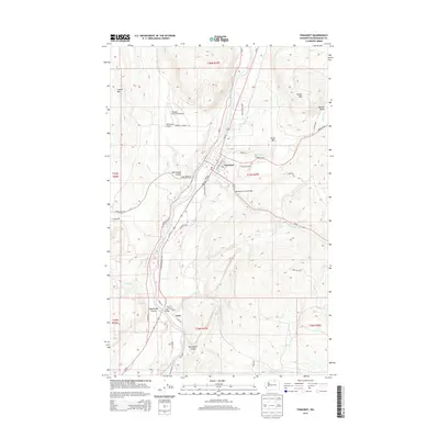 2014 Map of Tonasket, 2014 Print