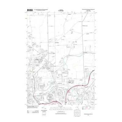 2013 Map of Tonawanda East, 2013 Print