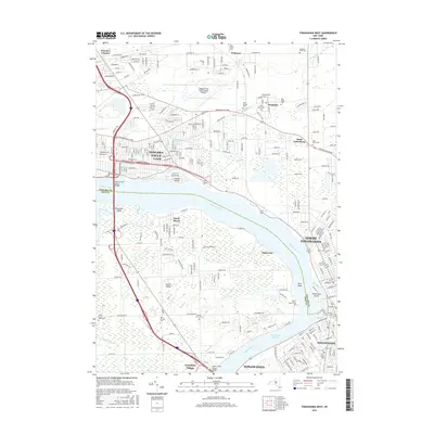 2016 Map of Tonawanda West, 2016 Print