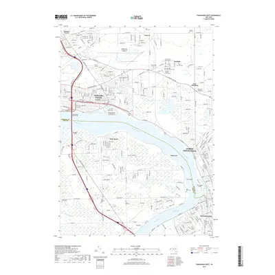 2019 Map of Tonawanda West, 2019 Print