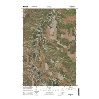 2014 Map of Toney Bench, 2014 Print