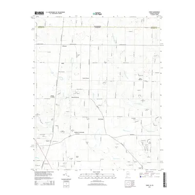 2014 Map of Toney, 2014 Print
