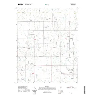 2020 Map of Toney, 2020 Print