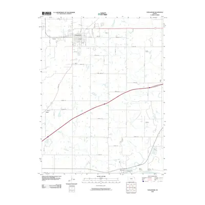 2009 Map of Tonganoxie, 2009 Print