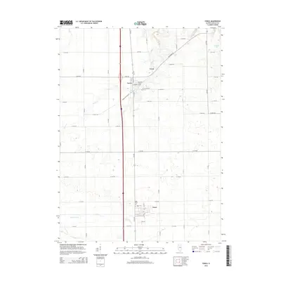 2015 Map of Tonica, 2015 Print
