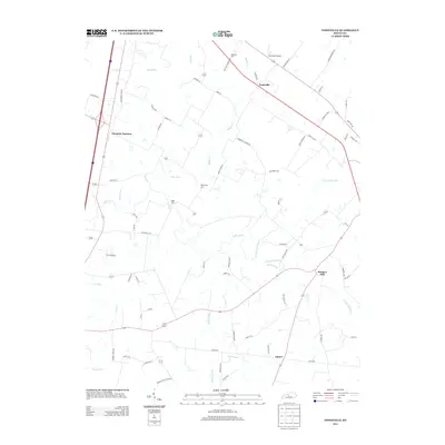 2013 Map of Tonieville, 2013 Print