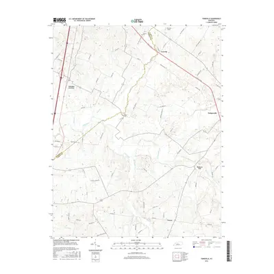 2016 Map of Tonieville, 2016 Print