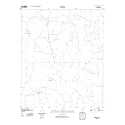 2010 Map of Tonk Creek, 2010 Print