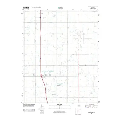 2009 Map of Tonkawa SE, 2009 Print