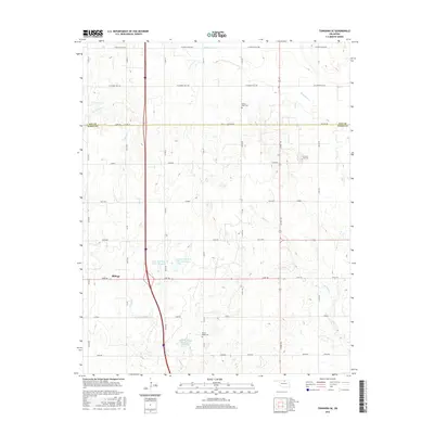 2016 Map of Tonkawa SE, 2016 Print