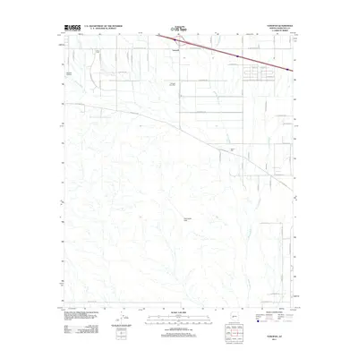 2011 Map of Tonopah, 2011 Print